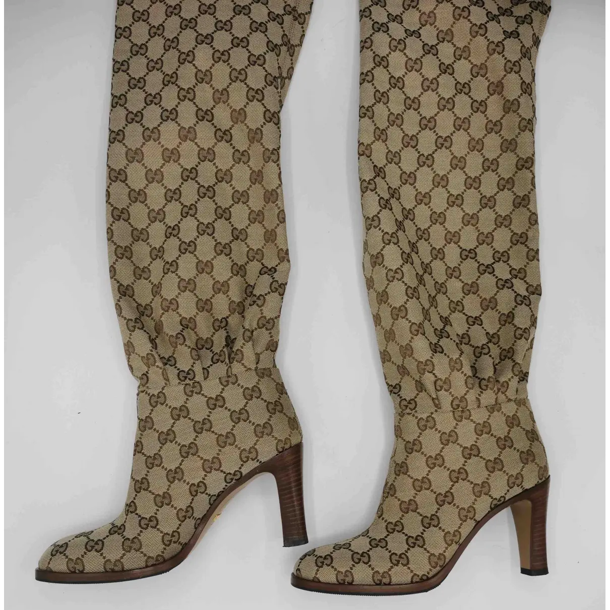 Cloth boots Gucci