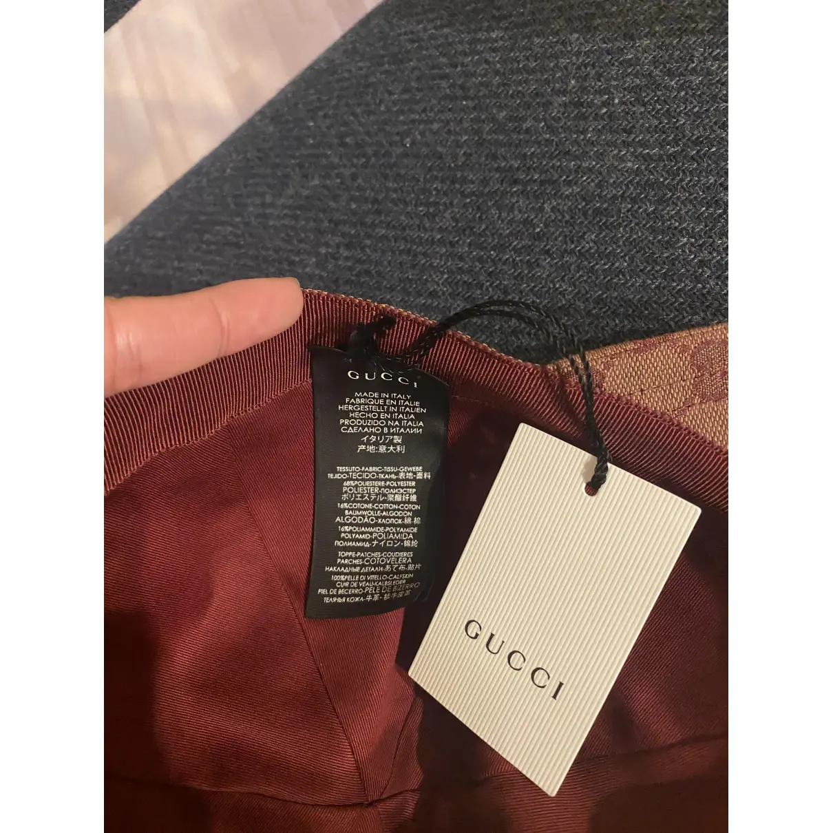 Cloth hat Gucci