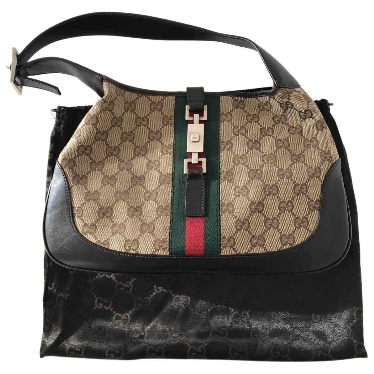 Jackie Vintage  cloth handbag Gucci - Vintage