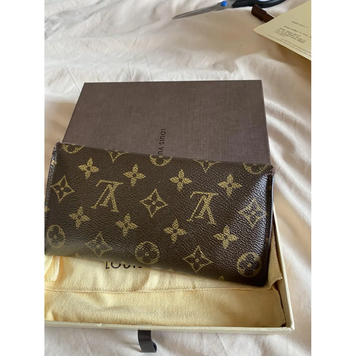 Buy Louis Vuitton Joséphine cloth wallet online