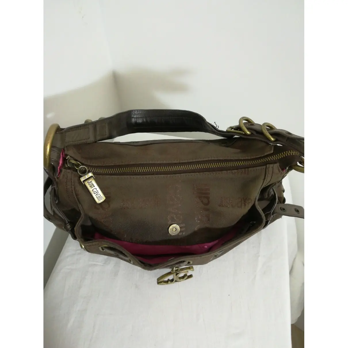 Cloth handbag Just Cavalli