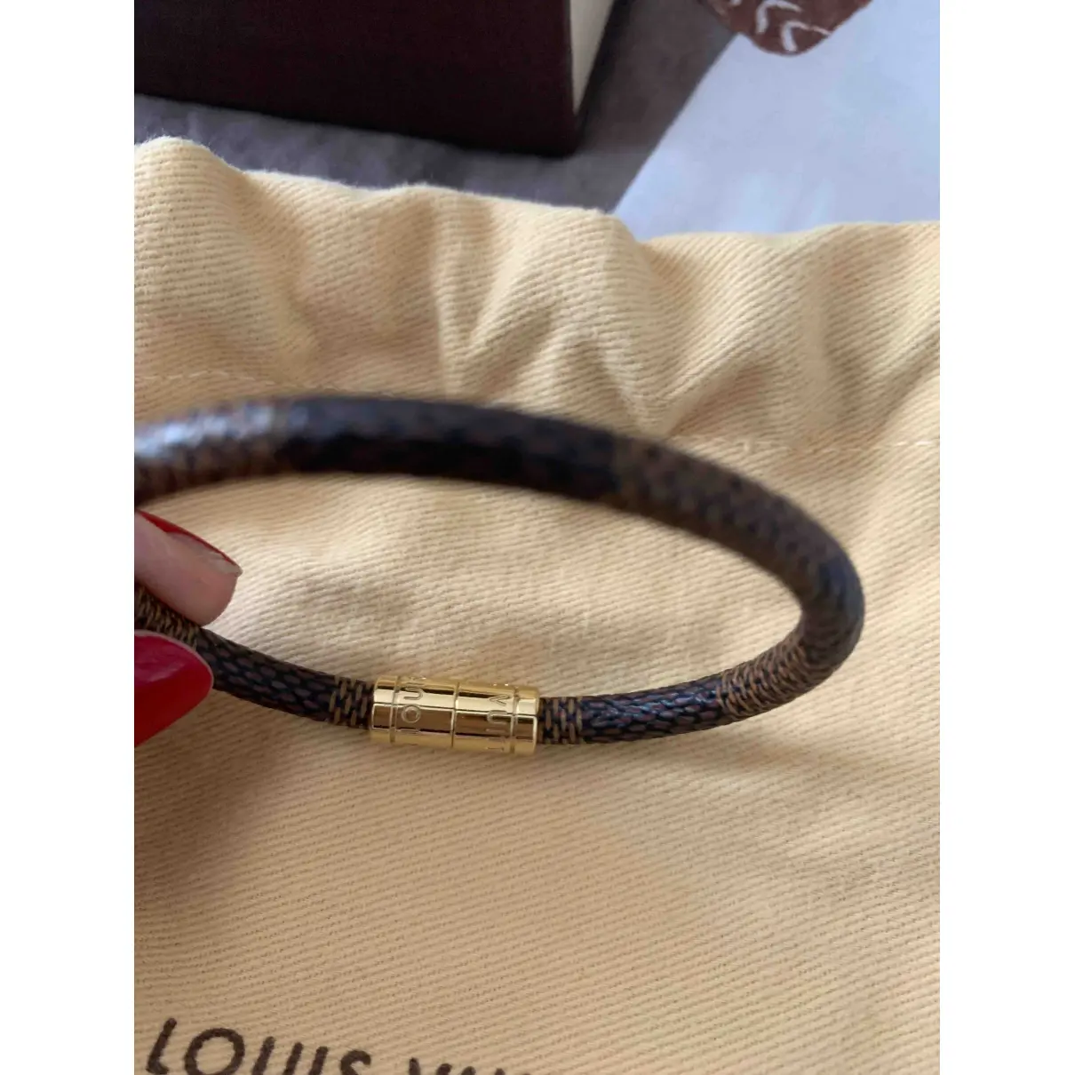 Keep It cloth bracelet Louis Vuitton