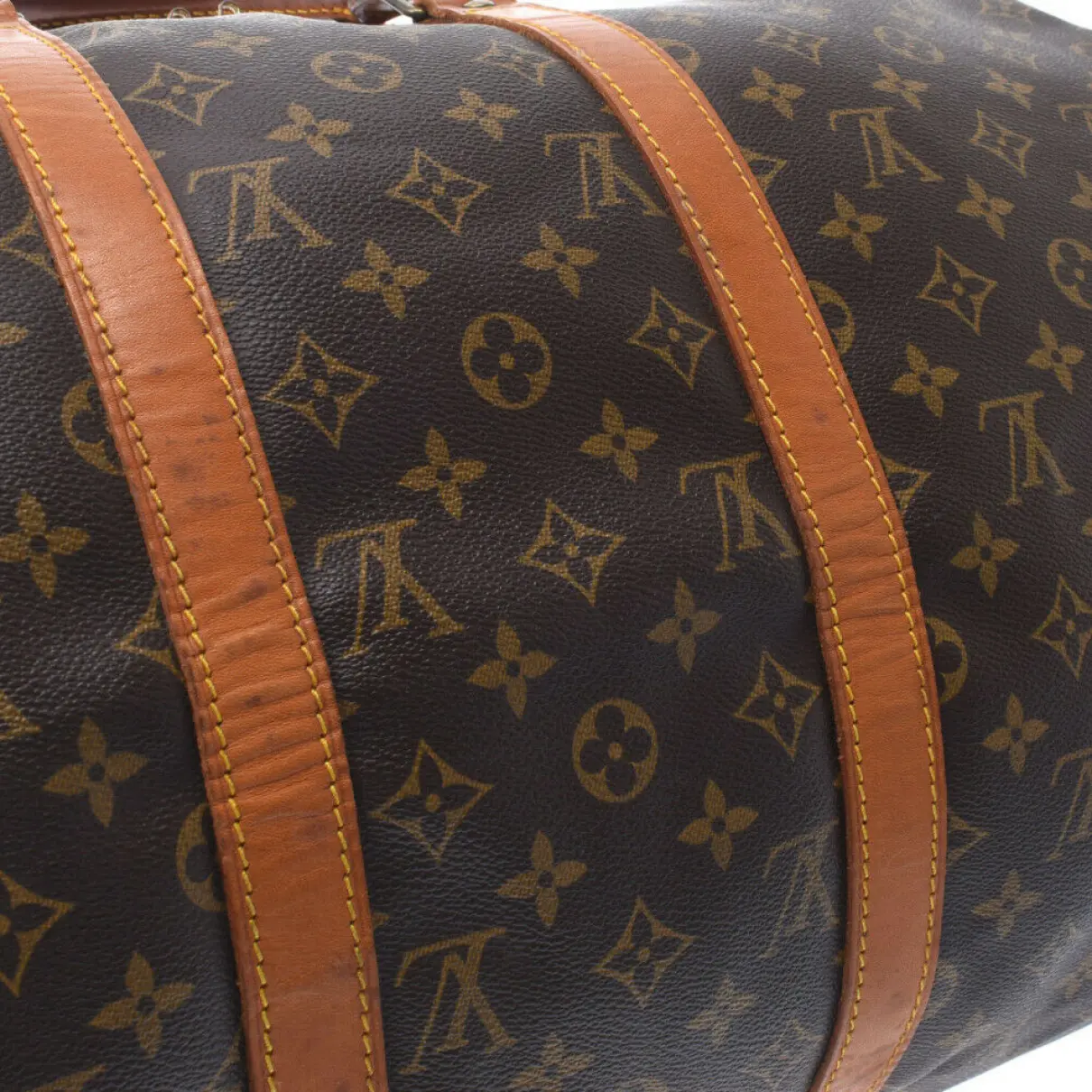 Keepall cloth travel bag Louis Vuitton