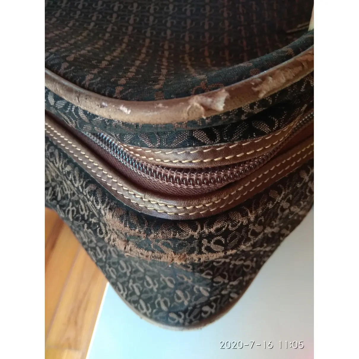 Cloth travel bag Loewe - Vintage
