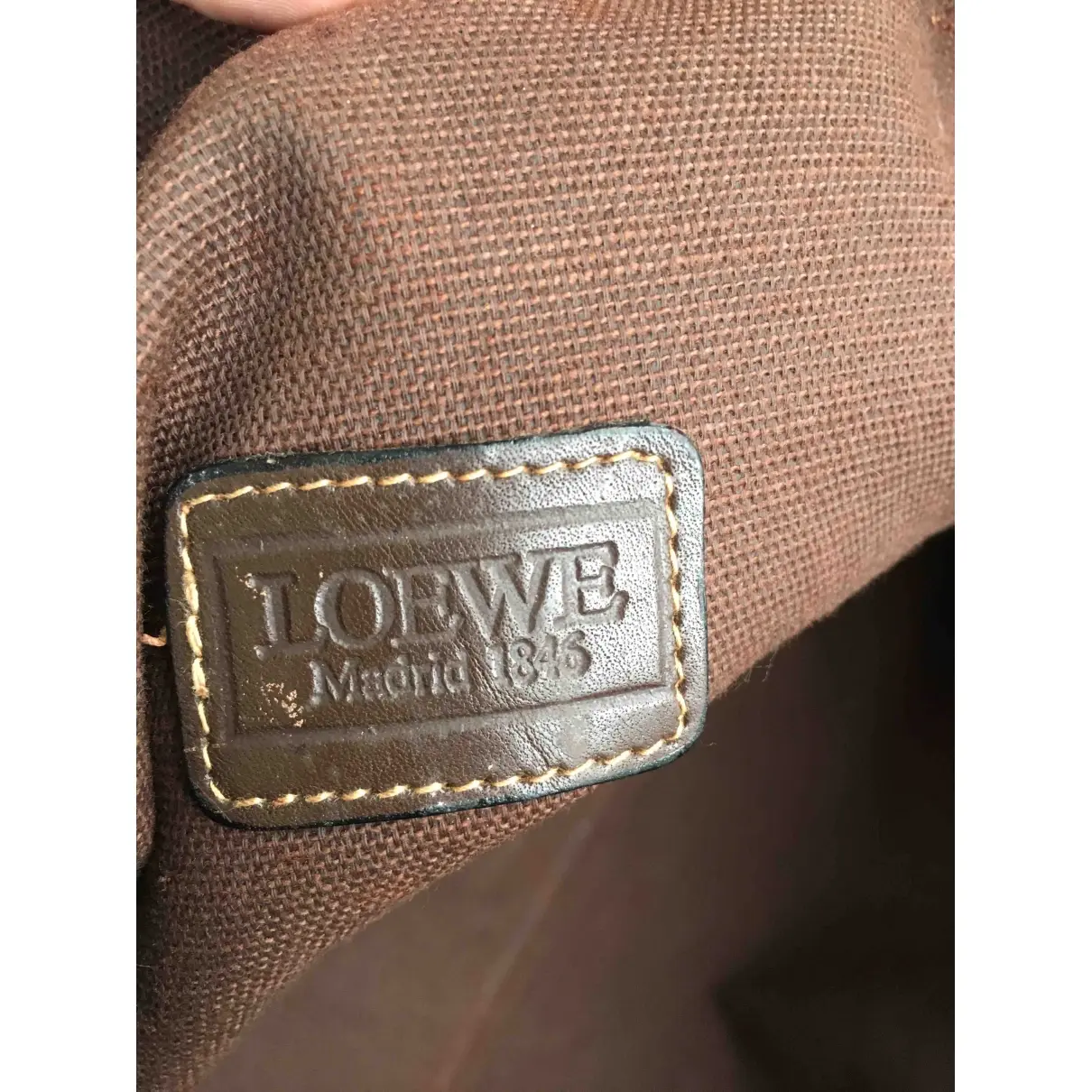 Buy Loewe Cloth weekend bag online - Vintage