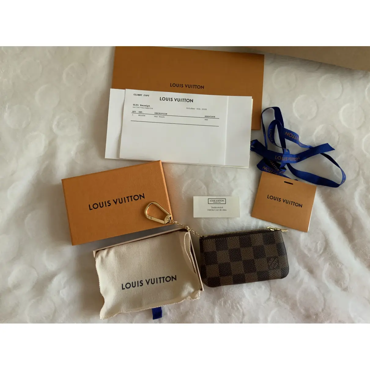 Buy Louis Vuitton Cloth key ring online