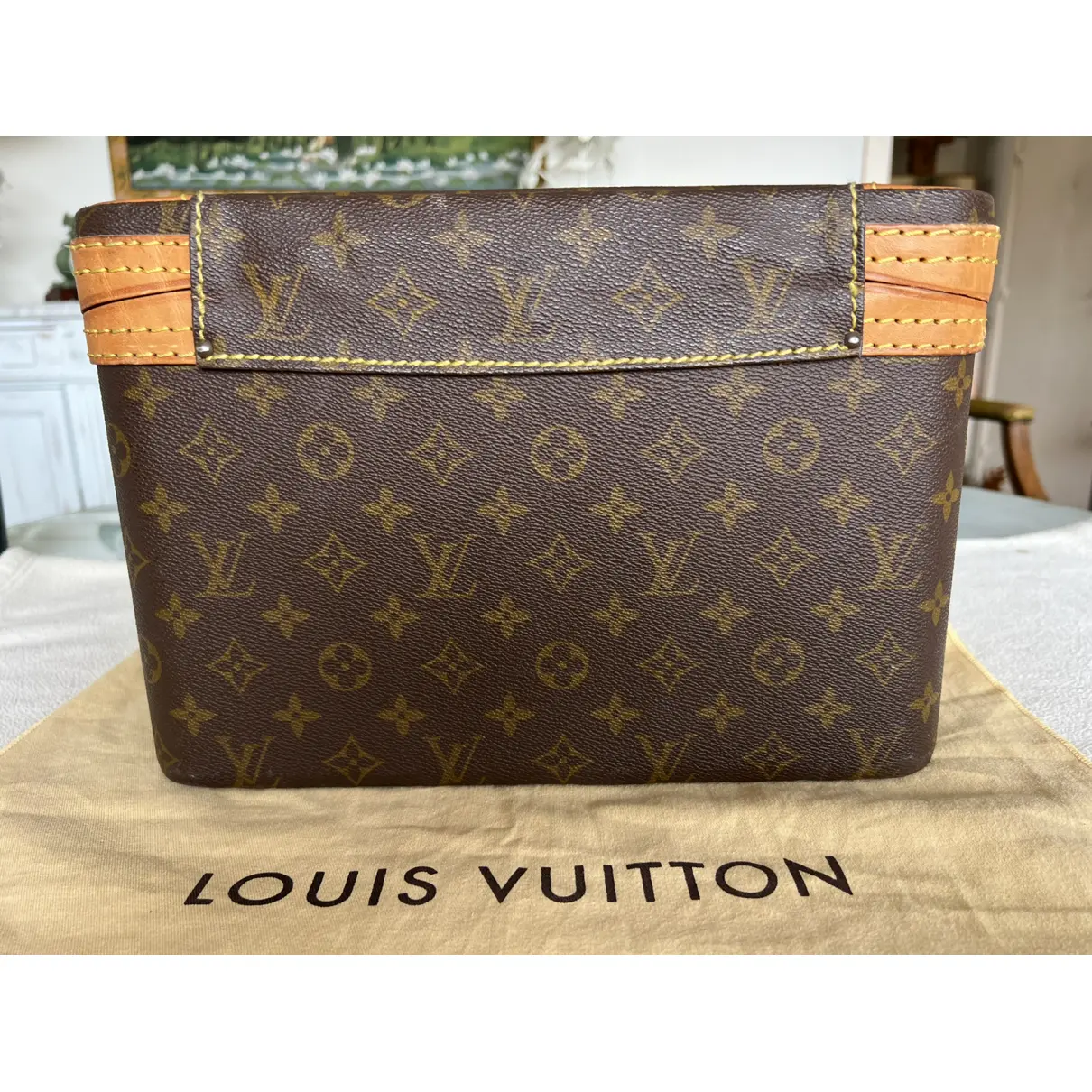 Cloth vanity case Louis Vuitton