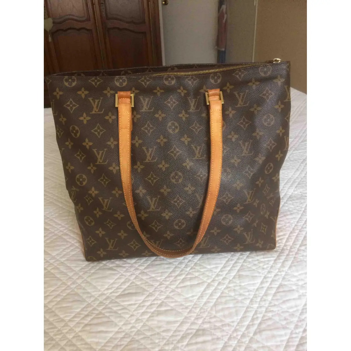 Buy Louis Vuitton Luco cloth handbag online