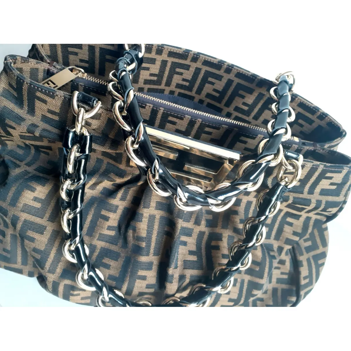 Mia  cloth handbag Fendi - Vintage