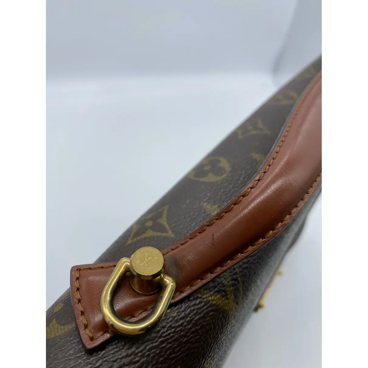 Monceau cloth handbag Louis Vuitton - Vintage
