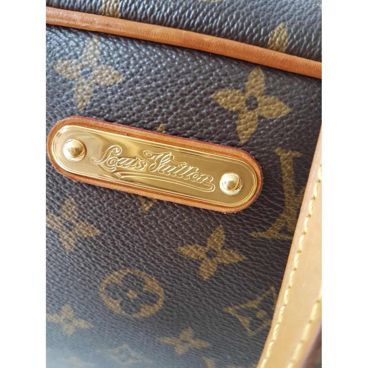 Montorgueil cloth handbag Louis Vuitton