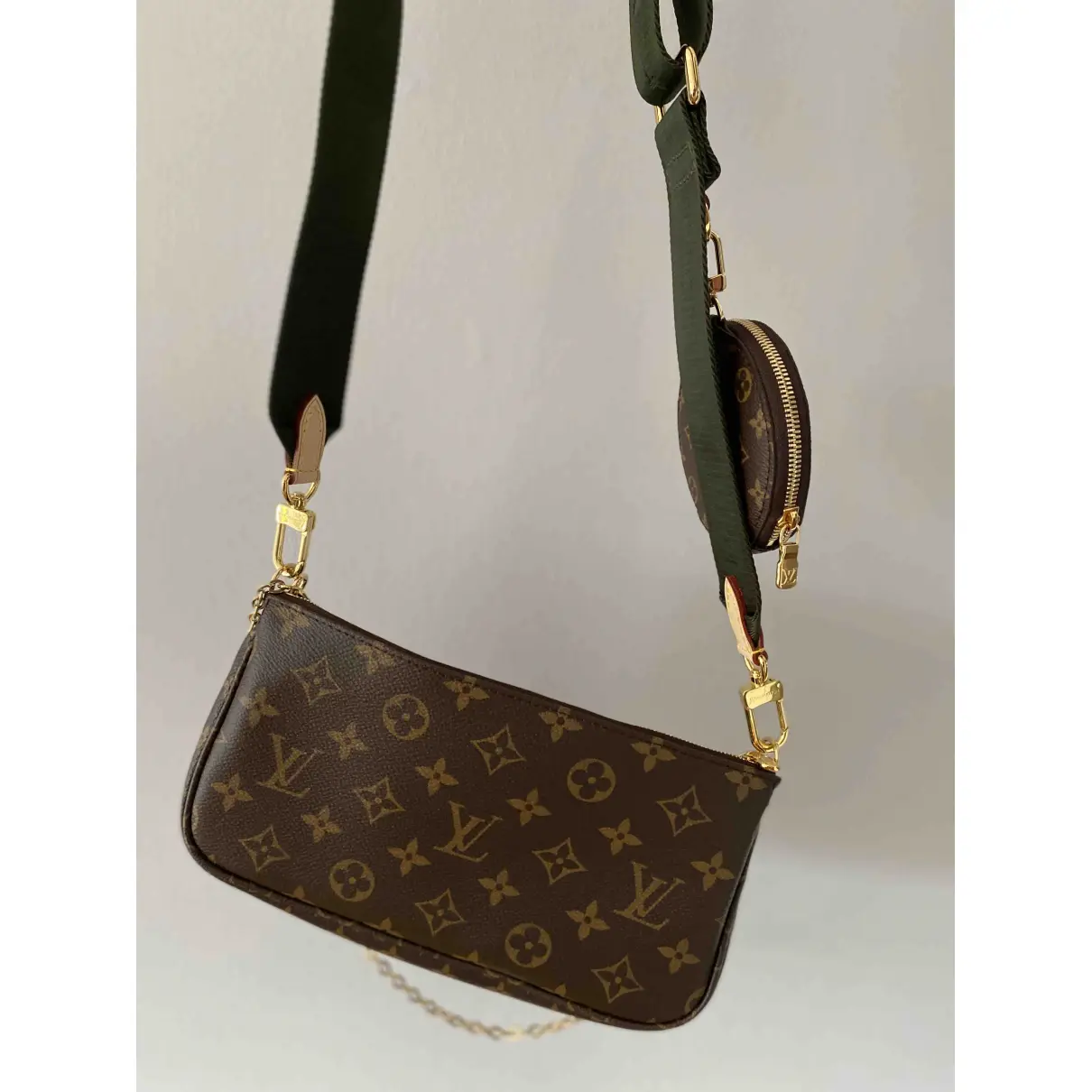 Buy Louis Vuitton Multi Pochette Accessoires cloth crossbody bag online