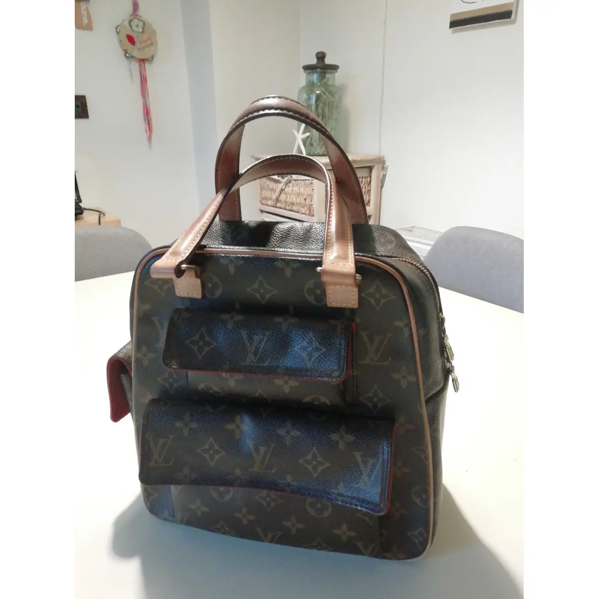 Multipli Cité  cloth handbag Louis Vuitton