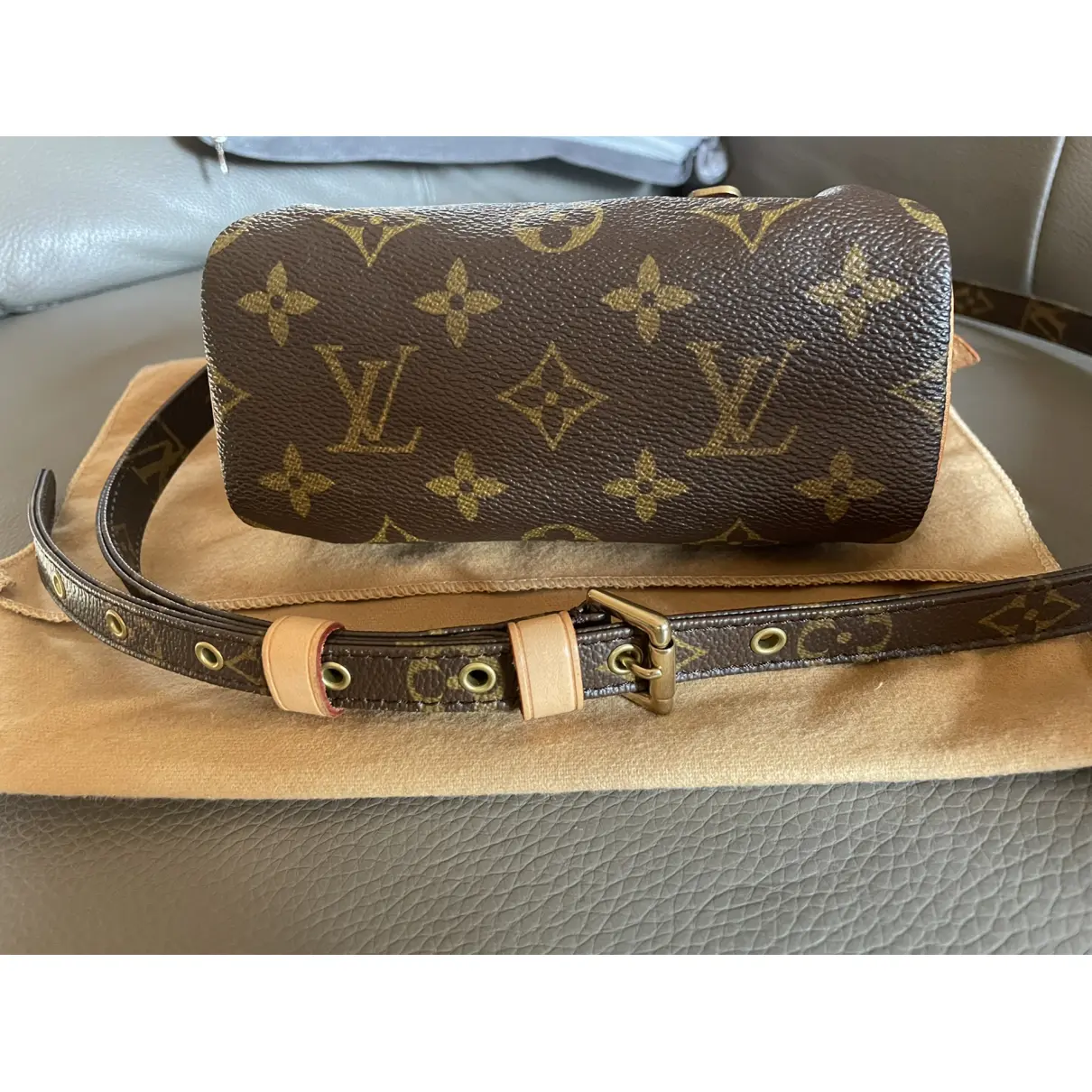 Buy Louis Vuitton Nano Speedy / Mini HL cloth crossbody bag online