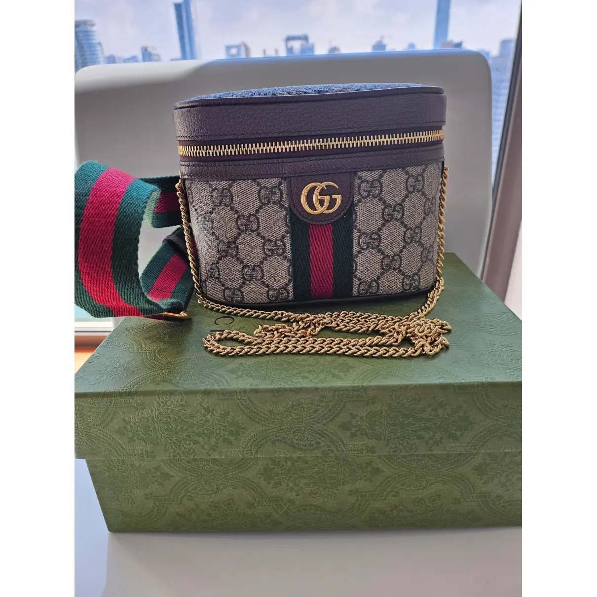 Buy Gucci Ophidia cloth mini bag online