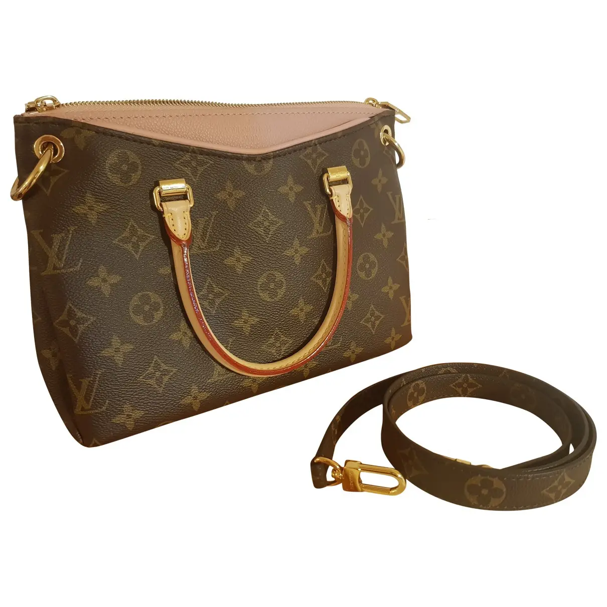 Pallas cloth handbag Louis Vuitton