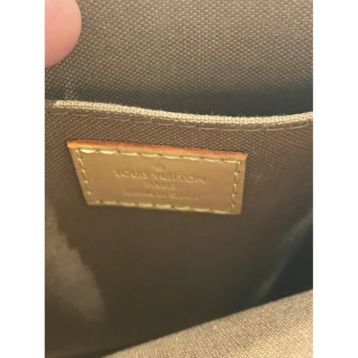 Plat cloth crossbody bag Louis Vuitton