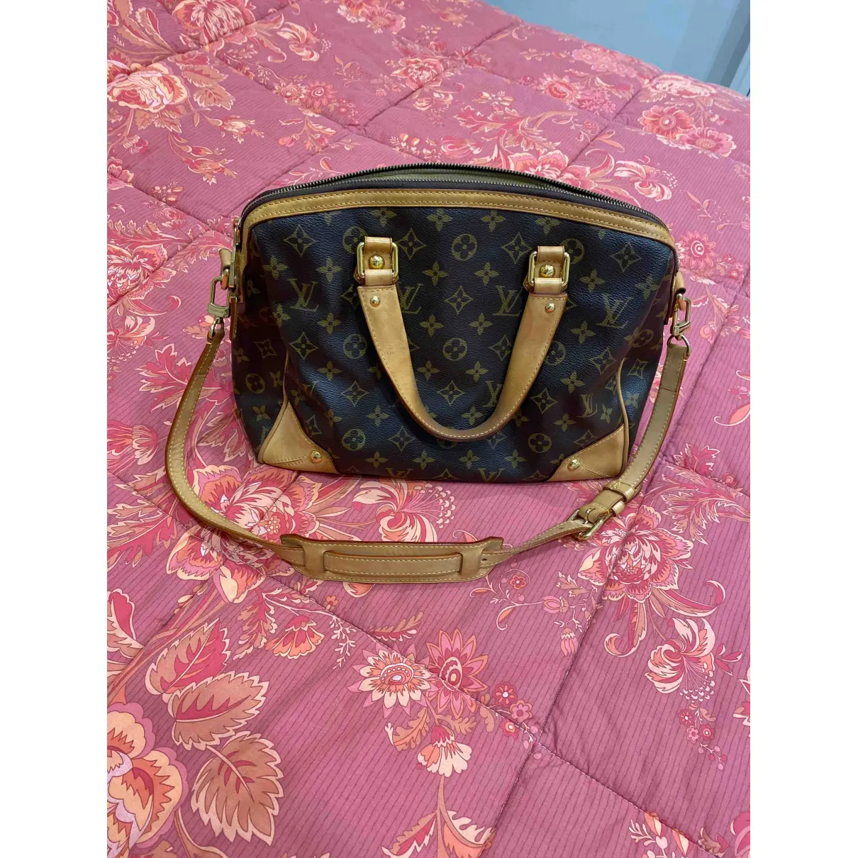 Buy Louis Vuitton Retiro  cloth handbag online