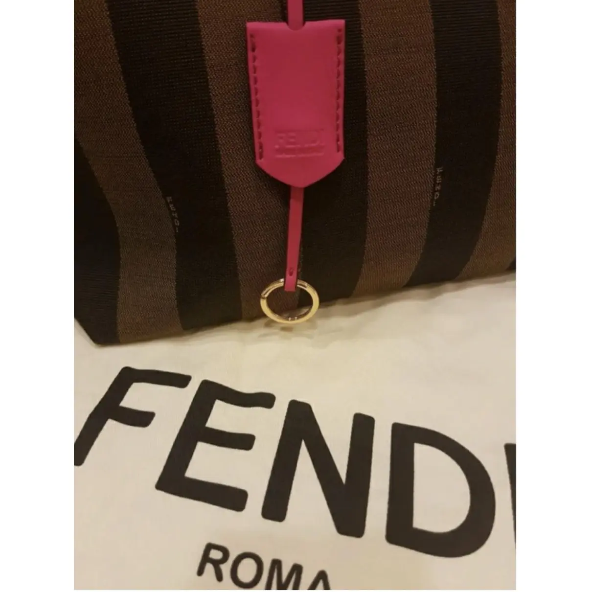 Buy Fendi Roll Bag  cloth handbag online
