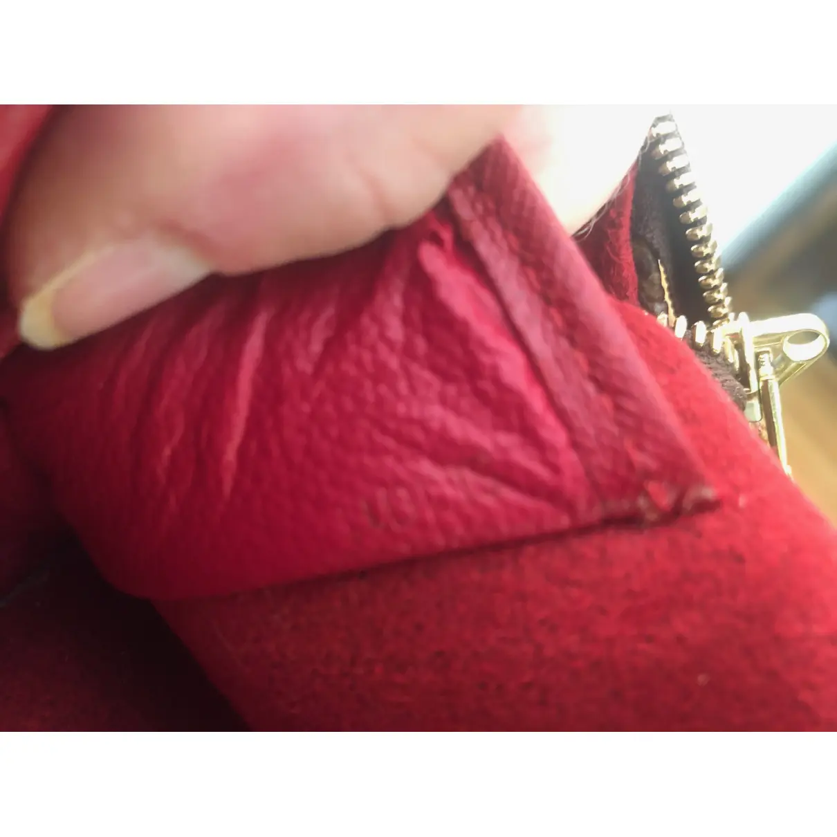Sac d'épaule cloth handbag Louis Vuitton - Vintage