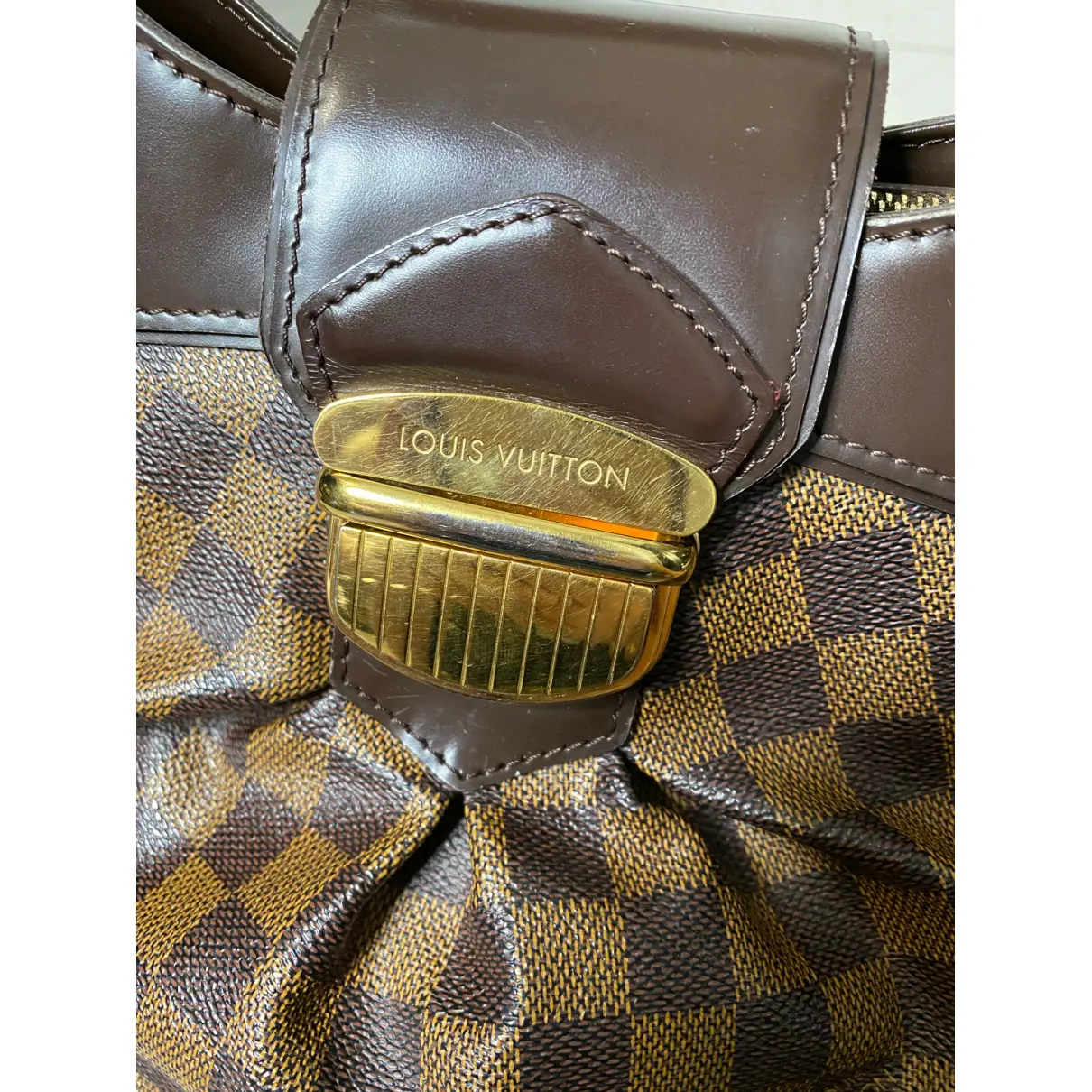 Buy Louis Vuitton Sistina cloth handbag online