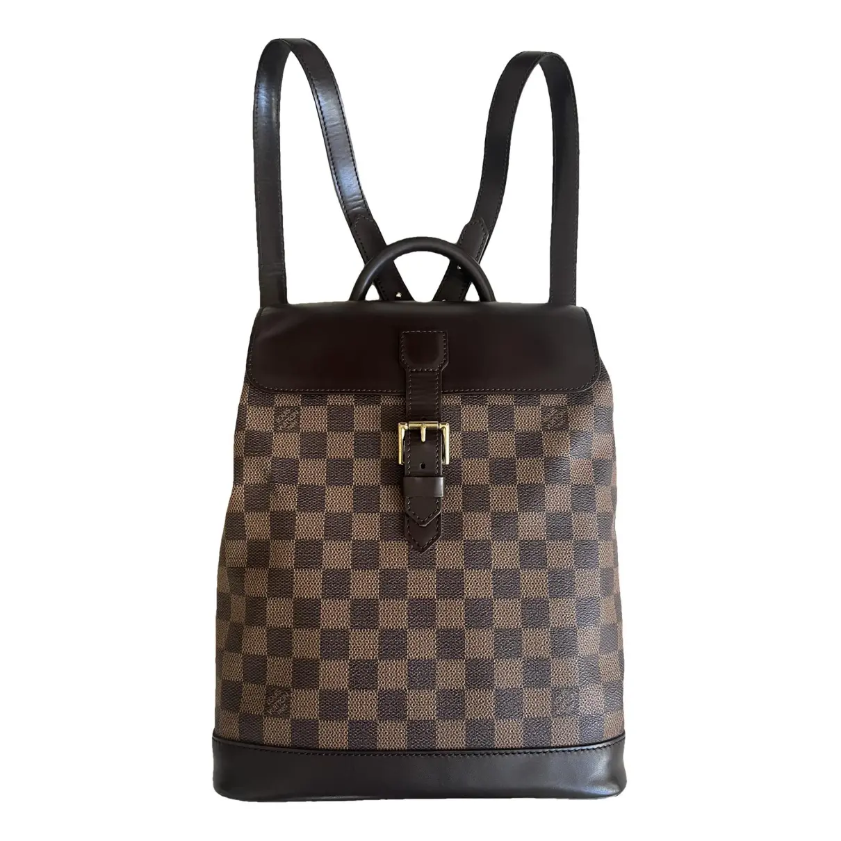 Soho cloth backpack Louis Vuitton - Vintage