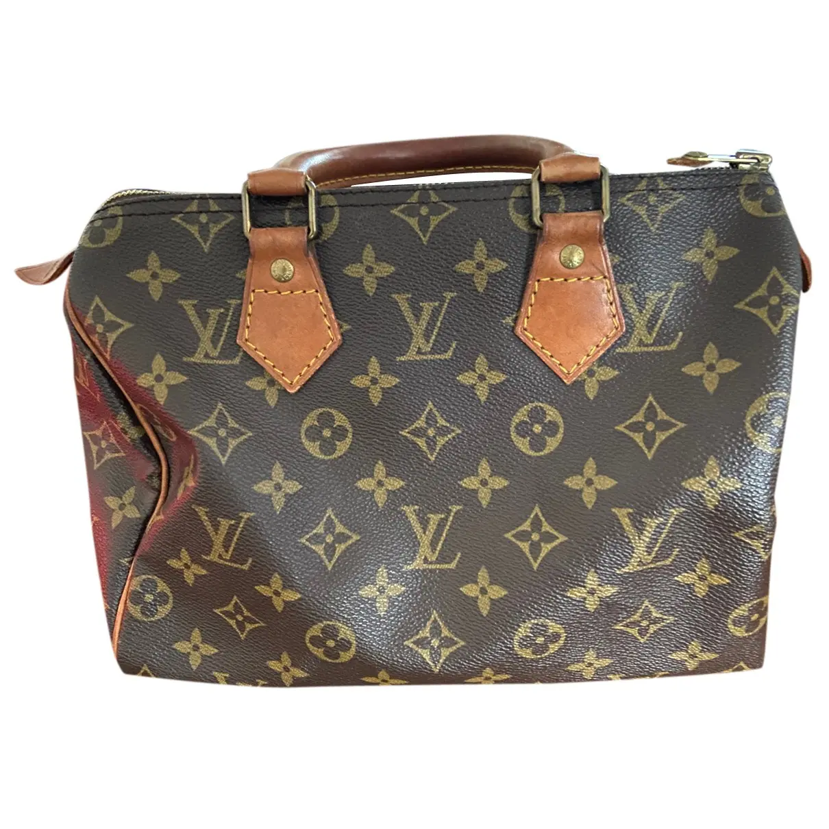 Speedy cloth handbag Louis Vuitton - Vintage