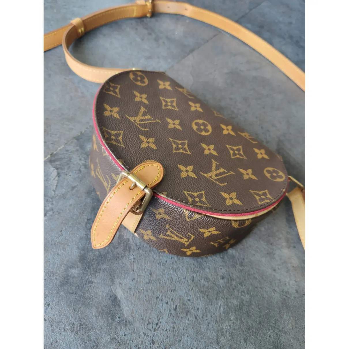 Tambourin cloth crossbody bag Louis Vuitton