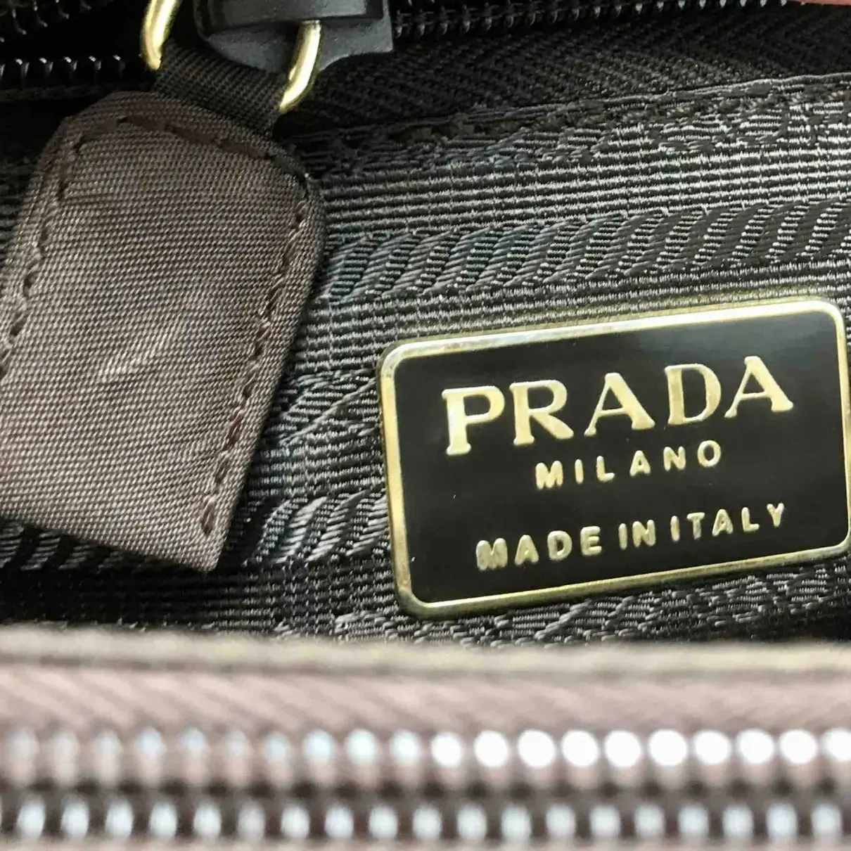 Tessuto city cloth satchel Prada