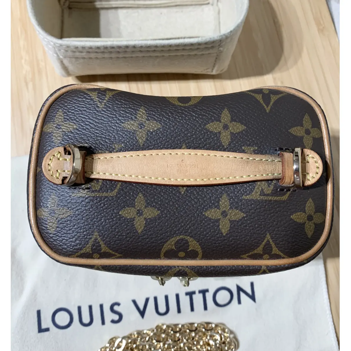 Vanity cloth mini bag Louis Vuitton