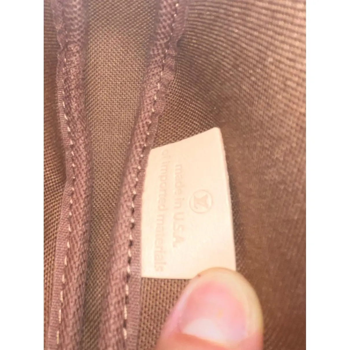 Viva Cité cloth clutch bag Louis Vuitton