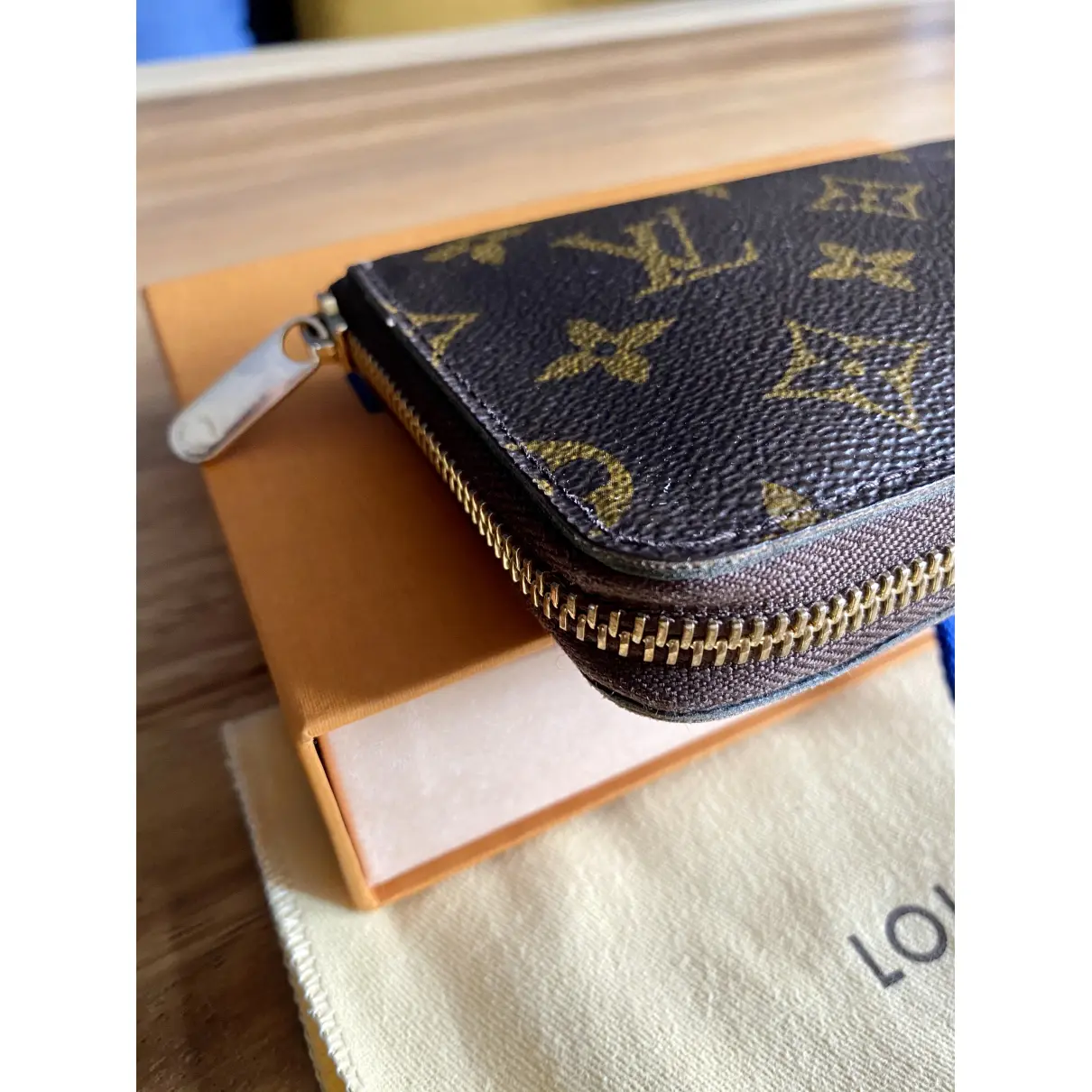 Zippy cloth purse Louis Vuitton