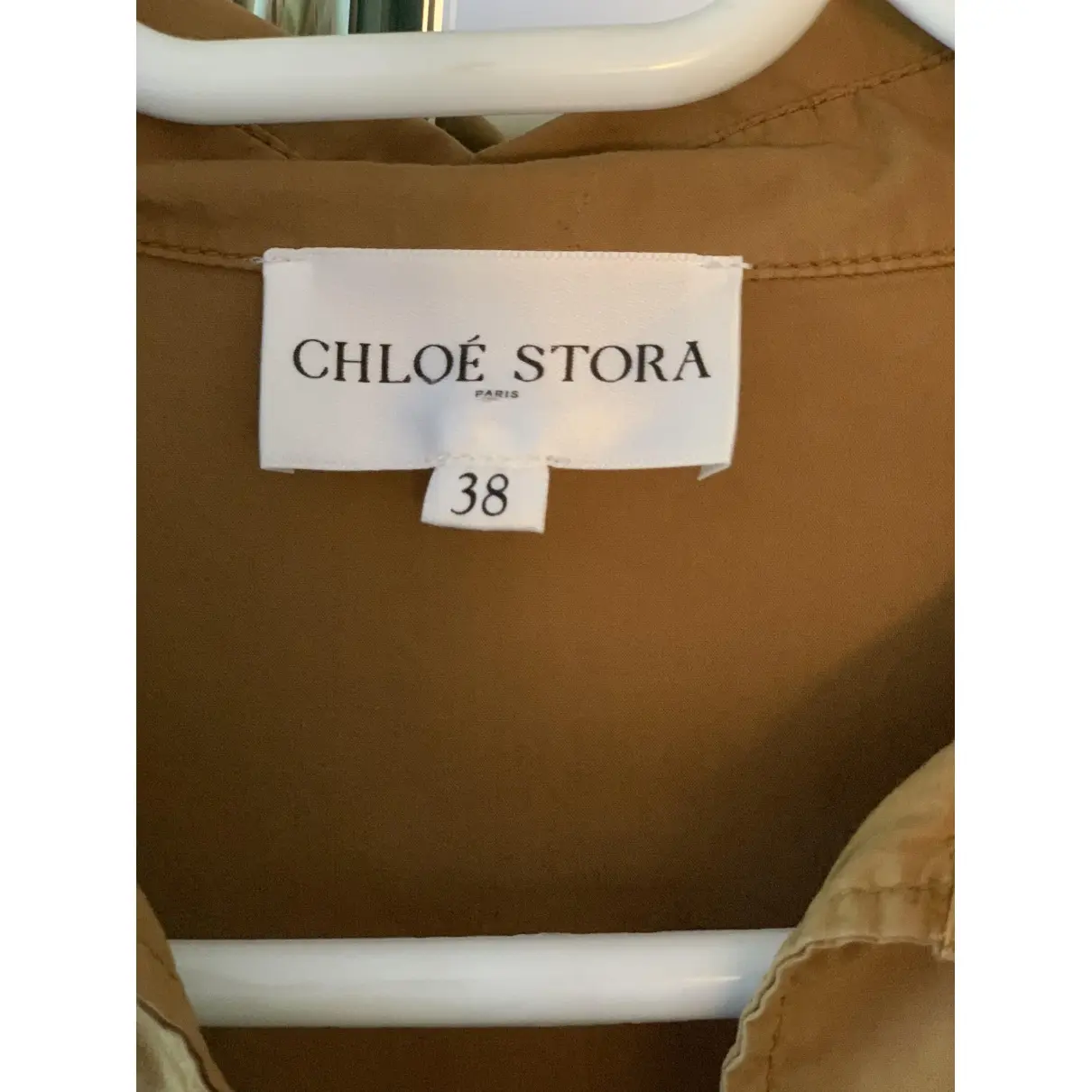 Chloé Stora Brown Cotton Top for sale