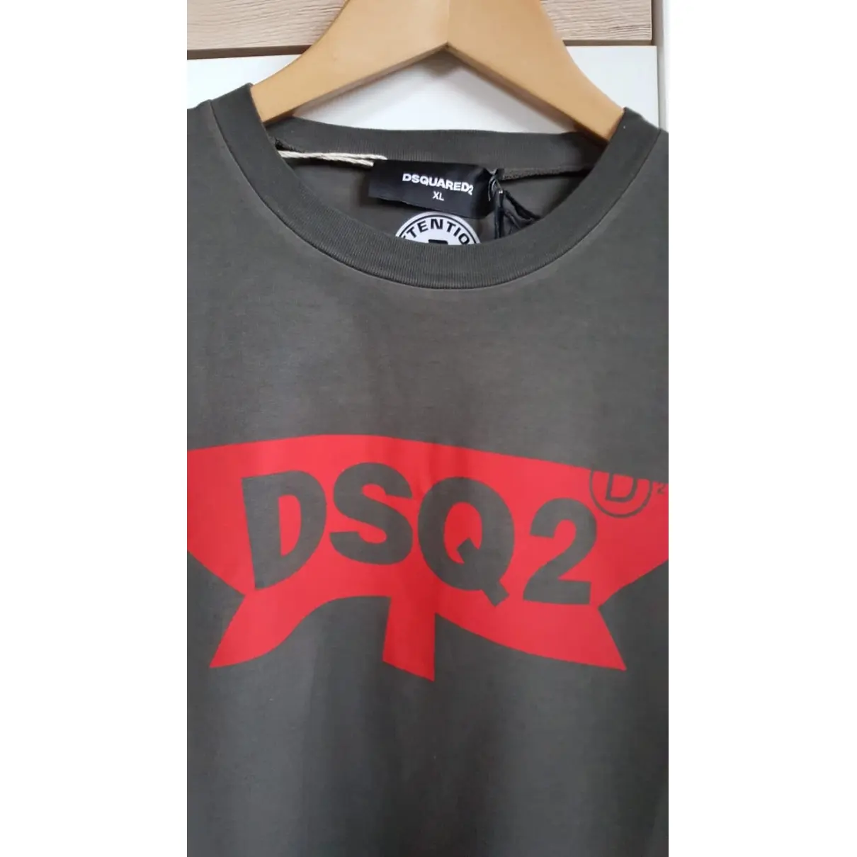 Buy Dsquared2 Brown Cotton T-shirt online