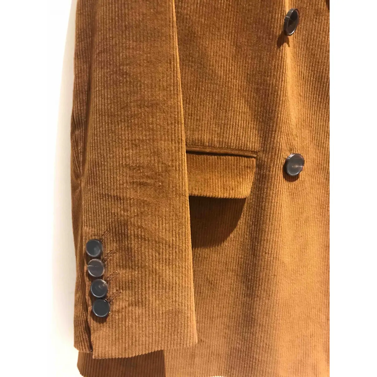 Brown Cotton Jacket Fall Winter 2019 Sézane