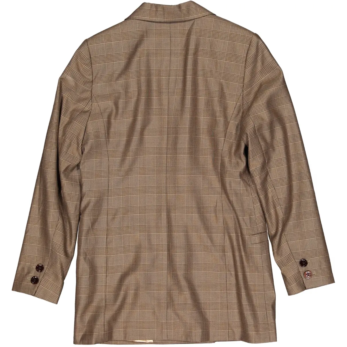 Ganni Brown Cotton Jacket for sale