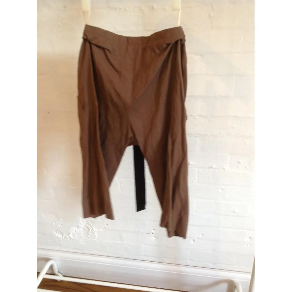Marni Brown Cotton Shorts for sale