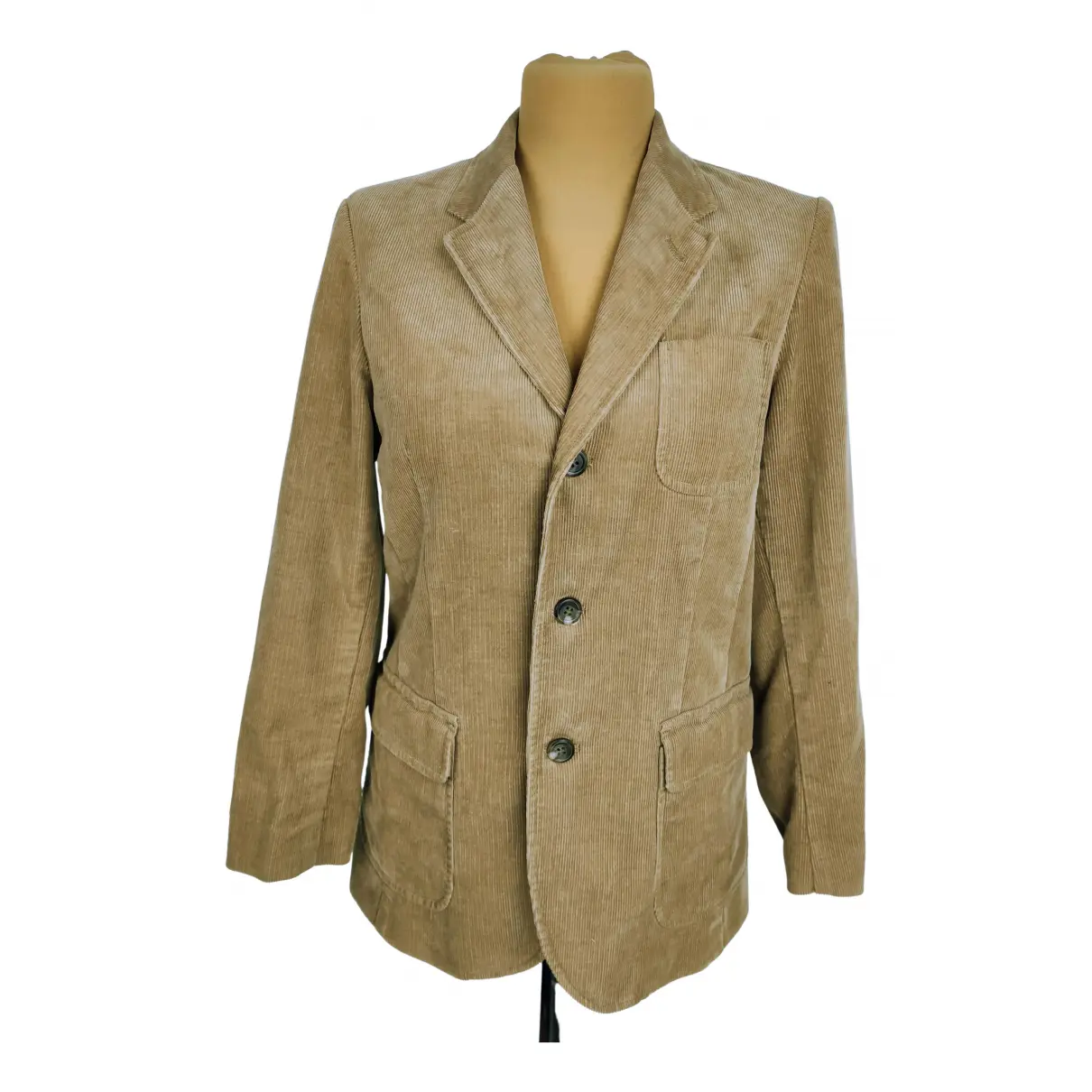 Brown Cotton Jacket Polo Ralph Lauren