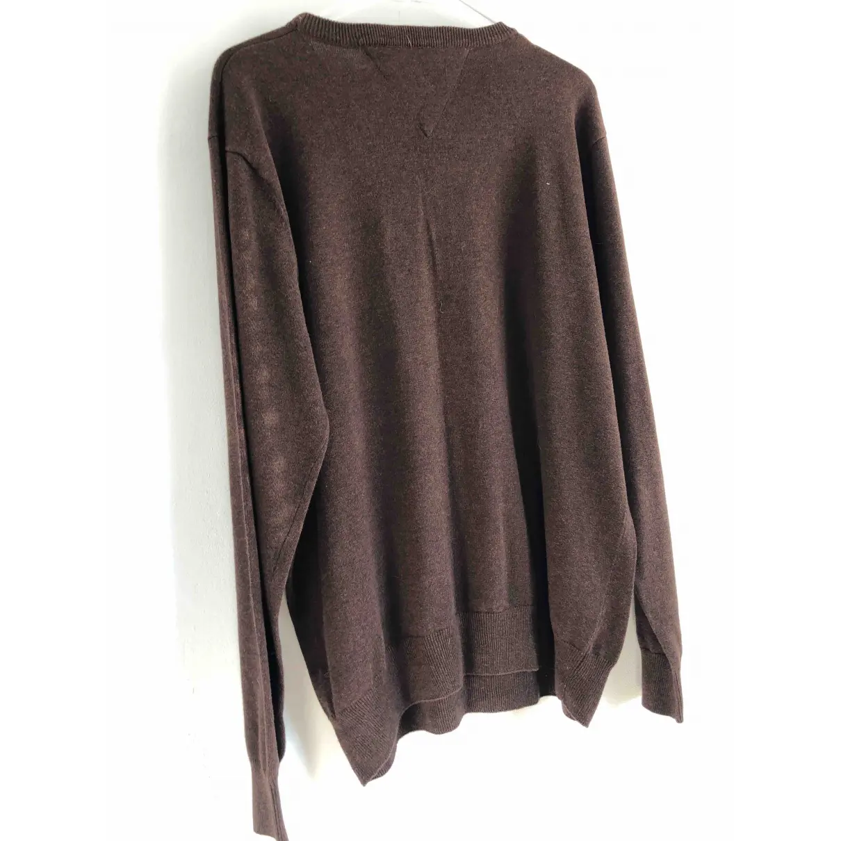 Buy Tommy Hilfiger Brown Cotton Knitwear & Sweatshirt online