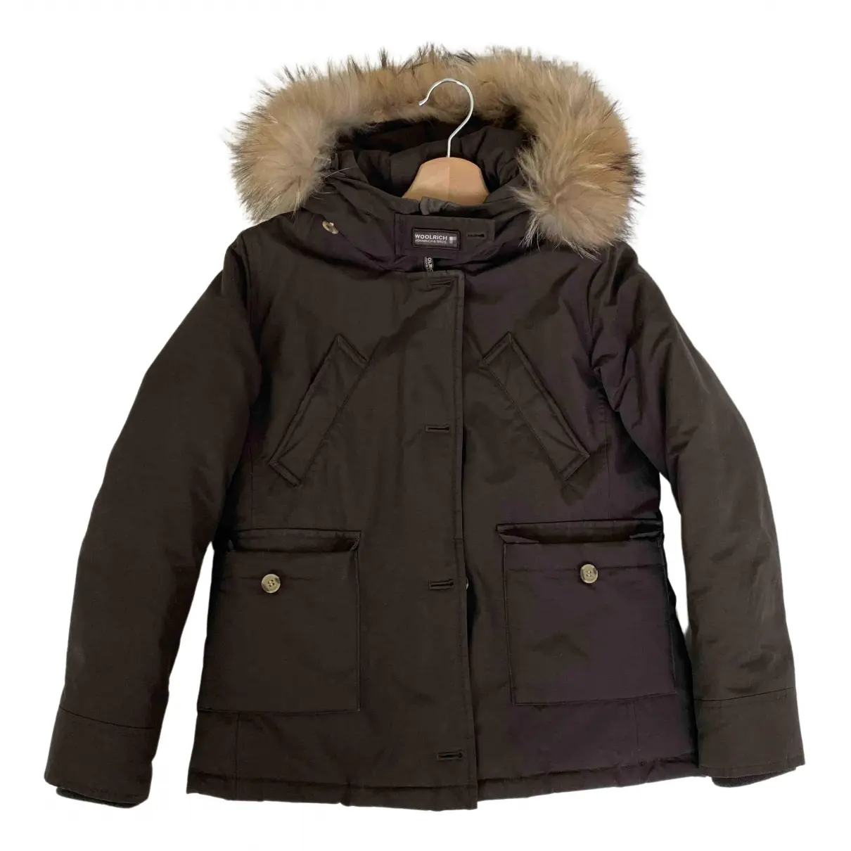 Brown Cotton Jacket & coat Woolrich