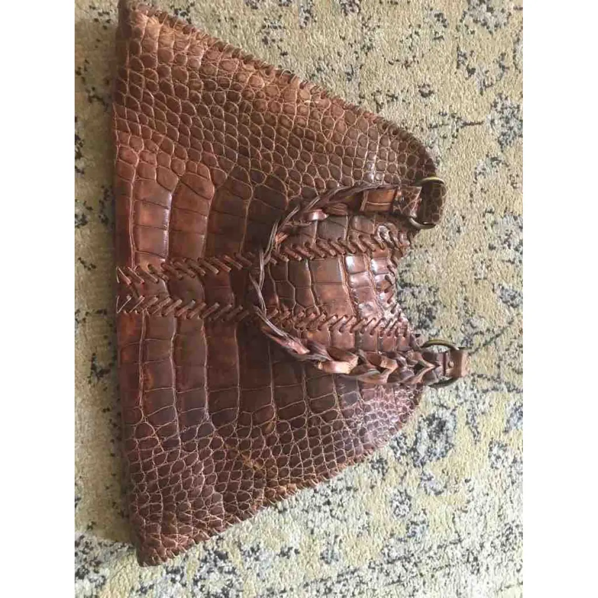 Crocodile handbag Fendi - Vintage