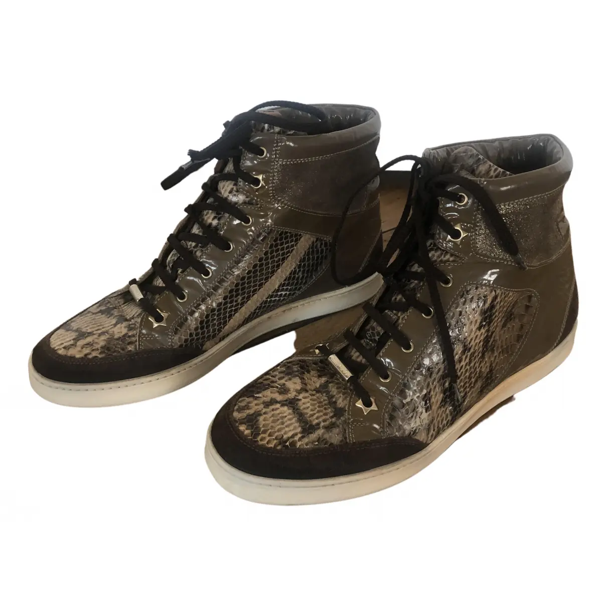 Exotic leathers trainers Jimmy Choo