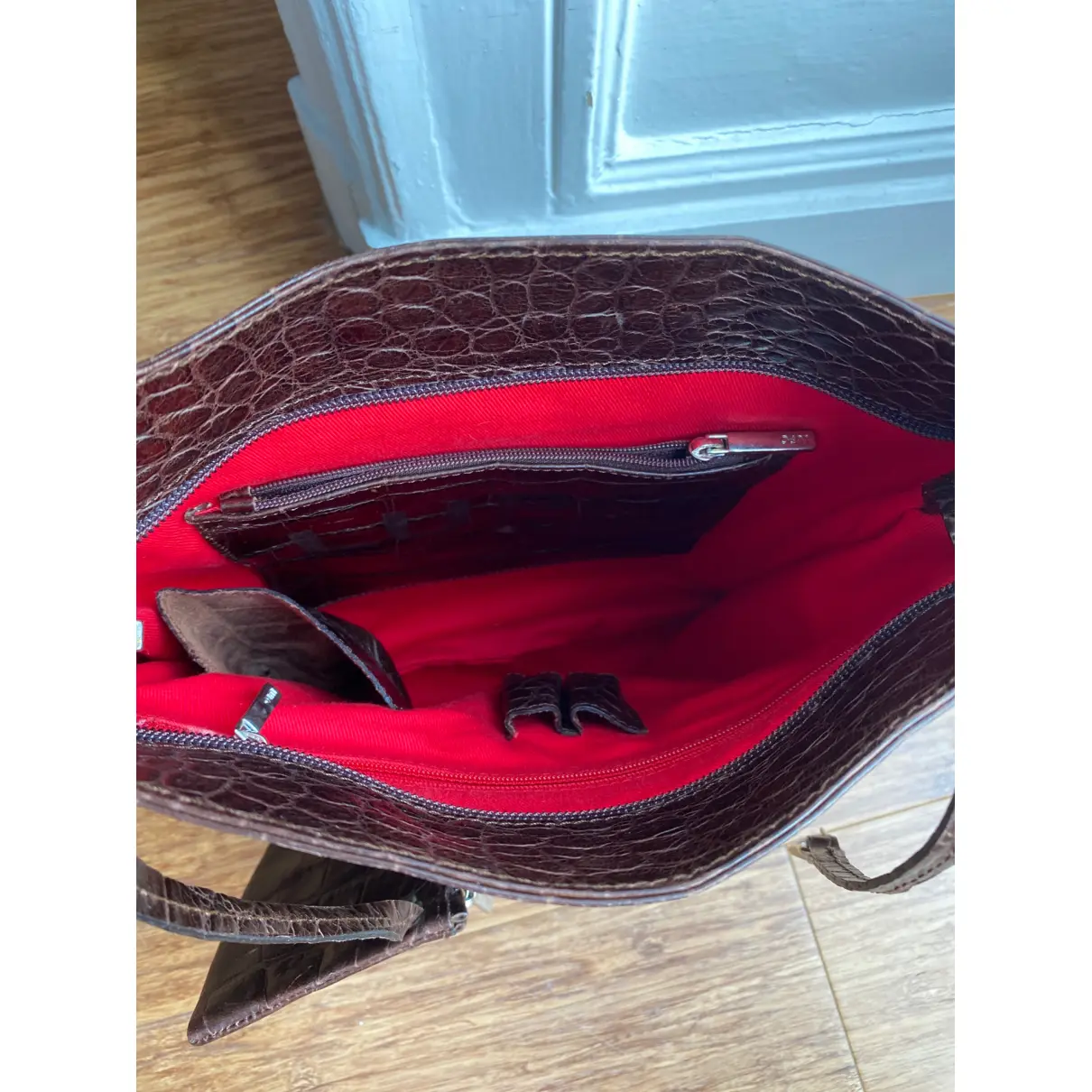Exotic leathers handbag LUPO