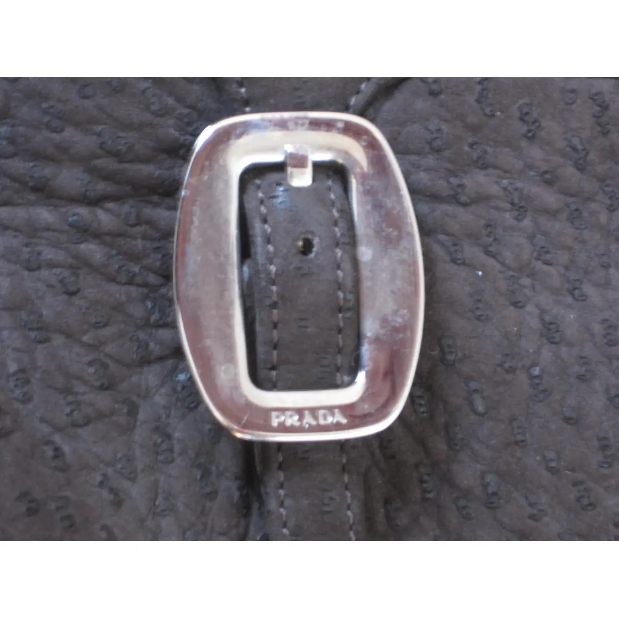Exotic leathers buckled boots Prada - Vintage