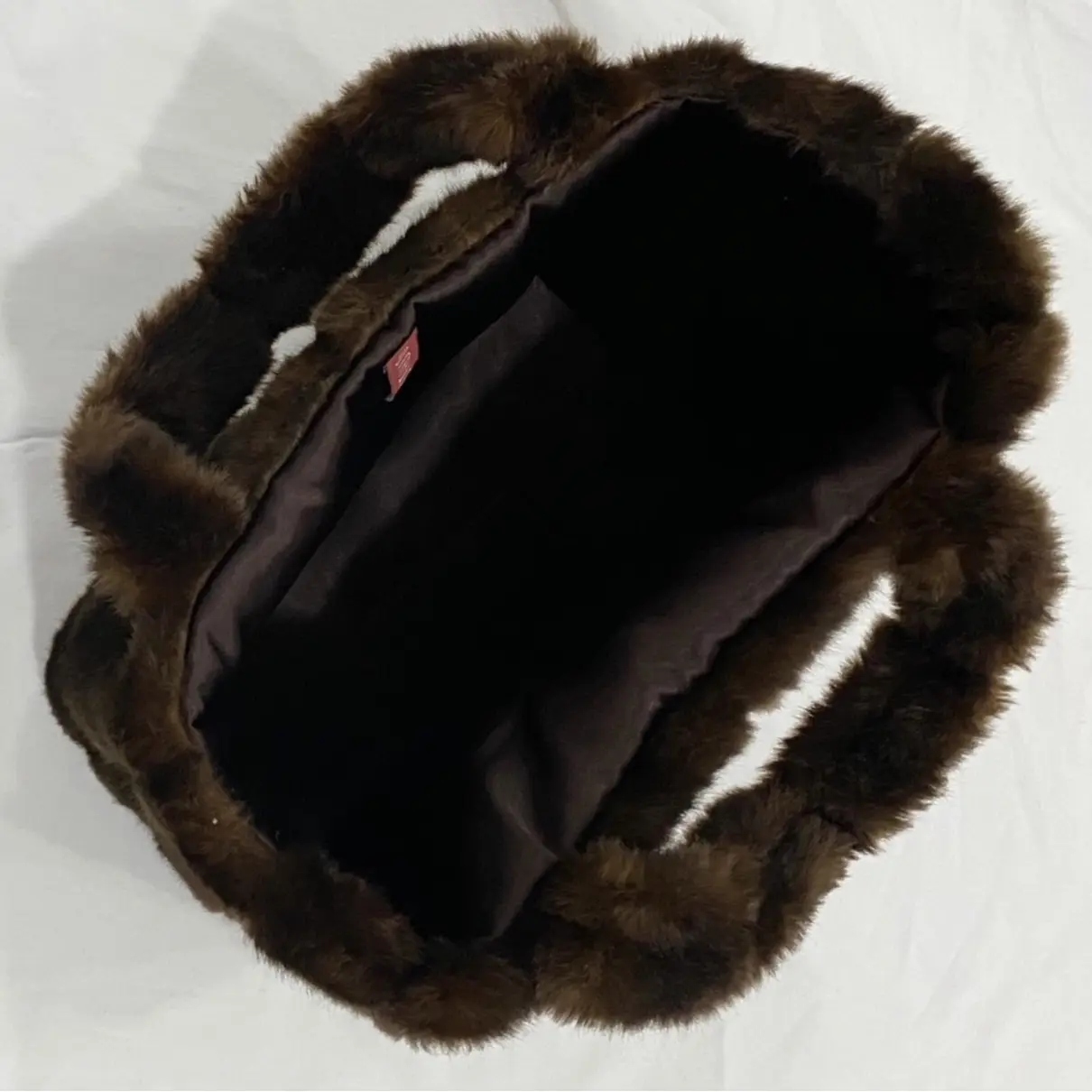 Buy Staud Deneuve faux fur handbag online