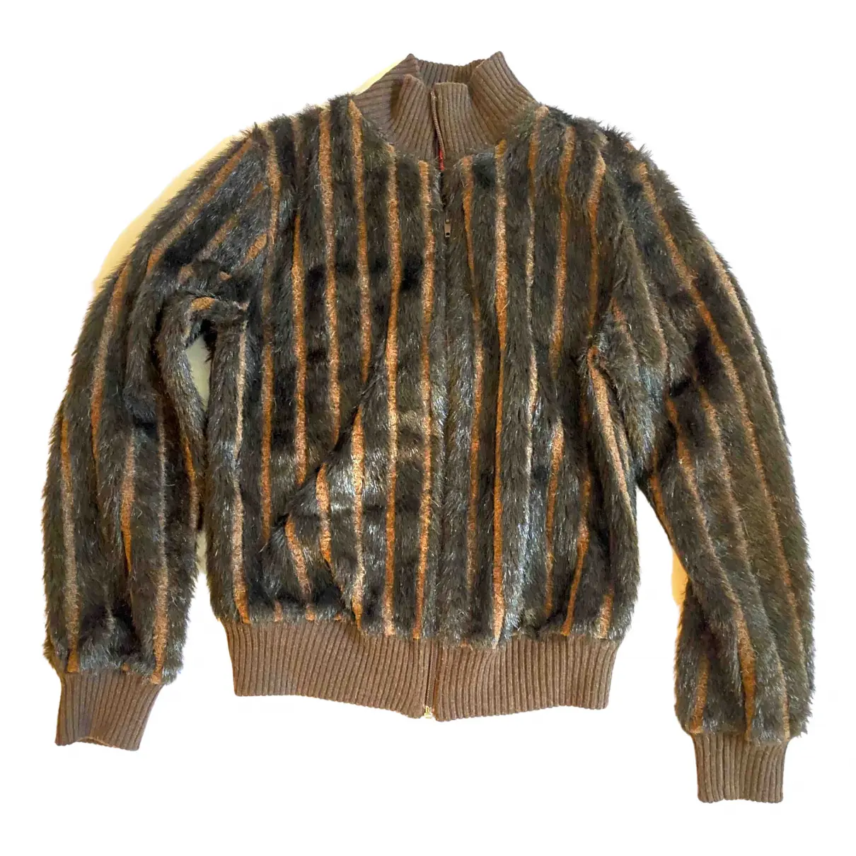 Faux fur jacket Fiorucci - Vintage