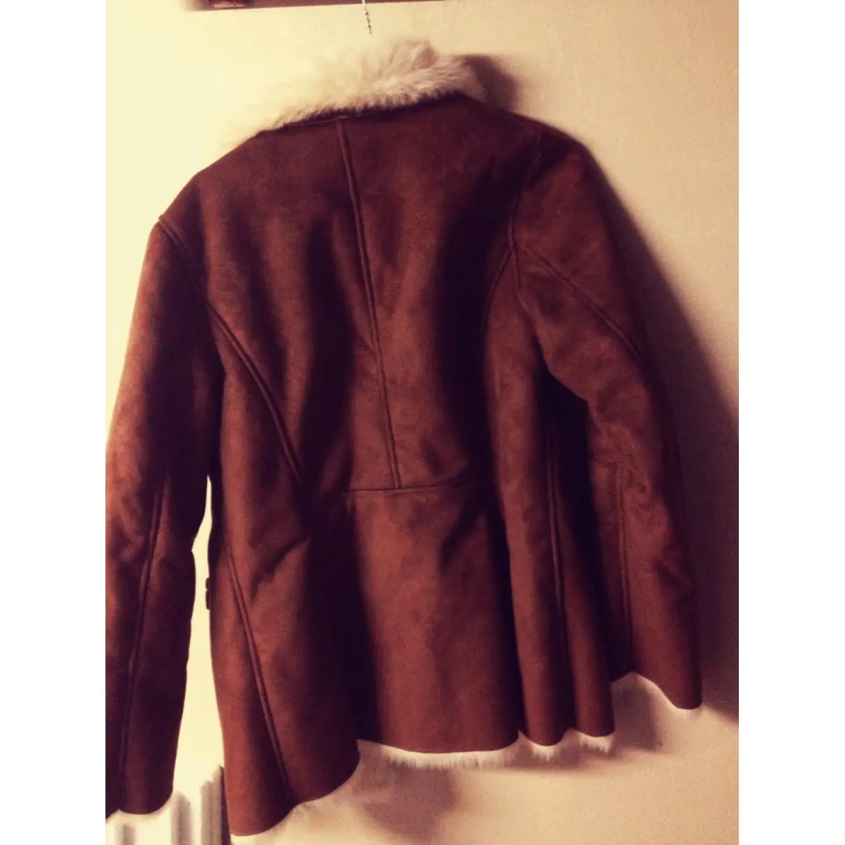 JOHNNIE BODEN Brown Faux fur Coat for sale
