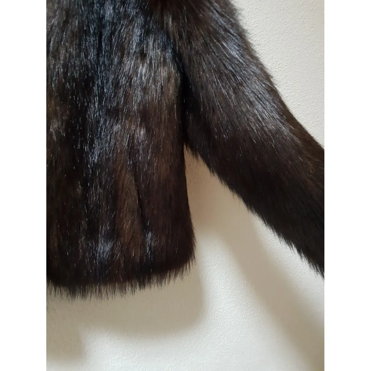 Unreal Fur Faux fur short vest for sale