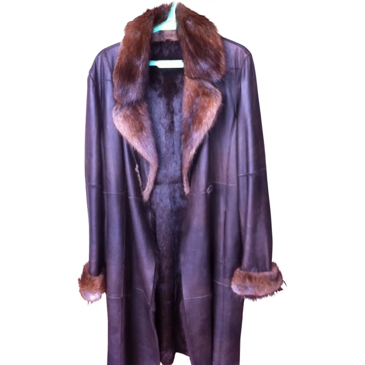 Brown Fur Coat Gerard Darel