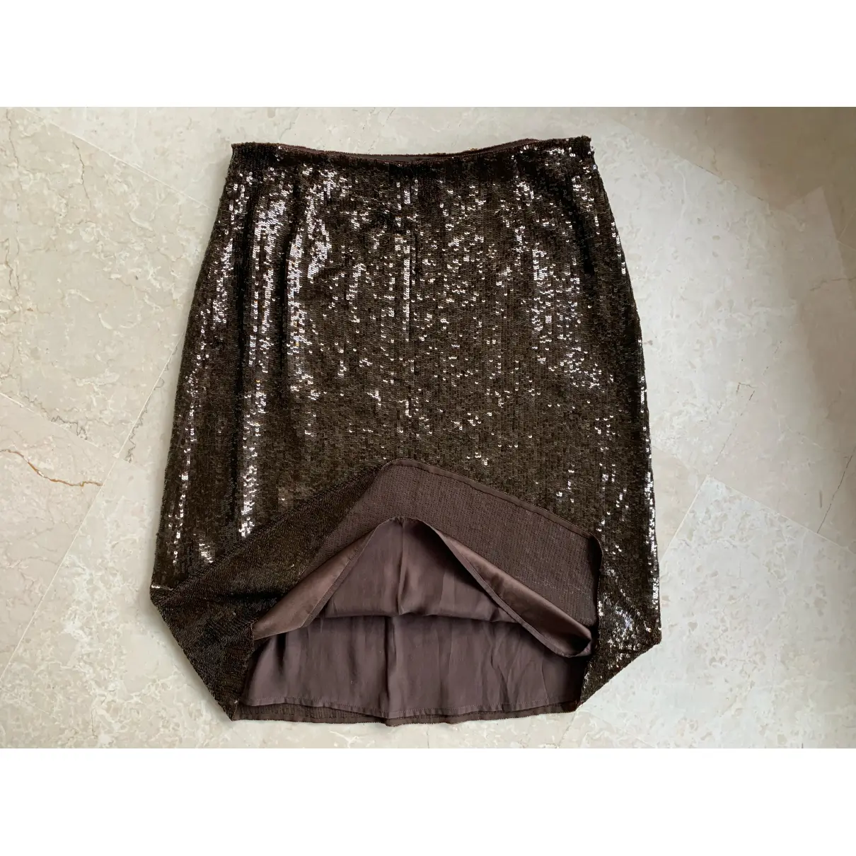 Buy Escada Glitter mid-length skirt online